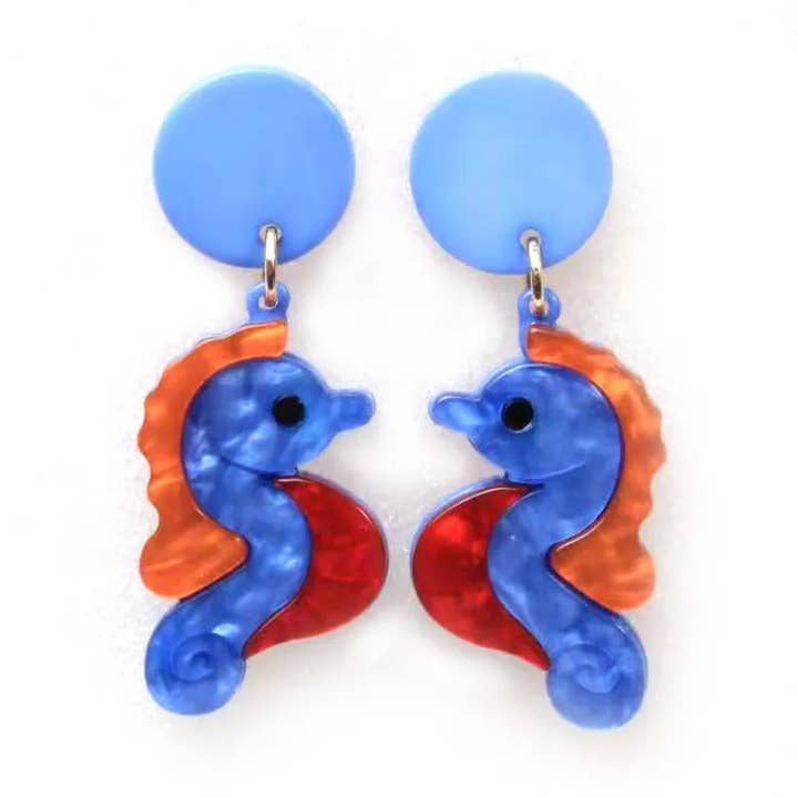 ✨ Enchanted Seahorse Earrings for wholesale by Miss Minna