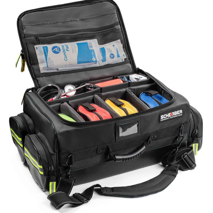 Scherber - Wholesale First Aid Kit - Scherber Ultimate First Responder Trauma kit O2 - Fully Stocked11