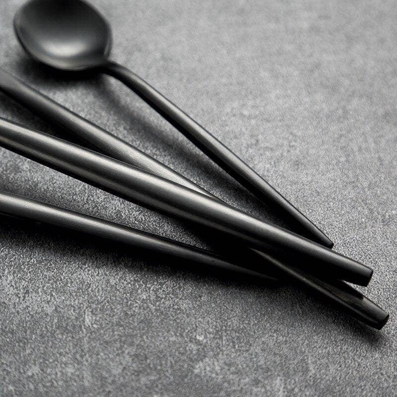 EDEN + ASH - Wholesale Flatware Set - Stockholm Matte Flatware Set9