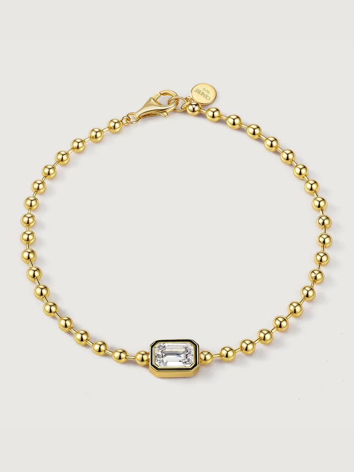 Emerald Cut Frame Bracelet for wholesale by Camóre