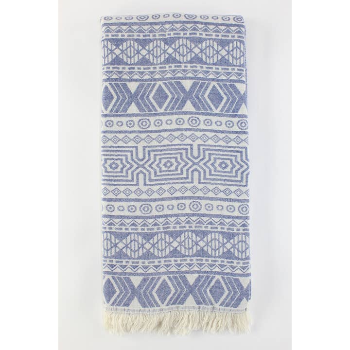 TURKISH LINEN & TOWELS - Wholesale Beach Towel - Premium Turkish Double Sided Cotton Bath Beach Pool Towel