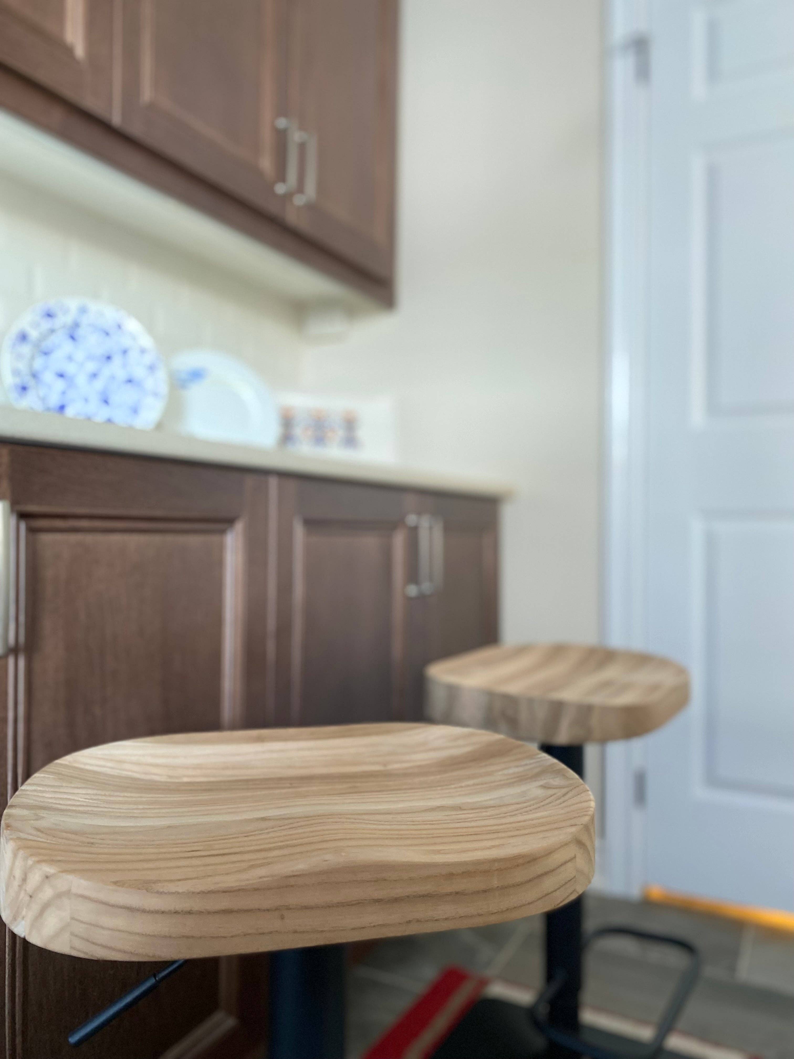 Seat4uhome - Wholesale Stool - Contour Elm Wood Seat Bristol Bar Stool -Price Per Item5