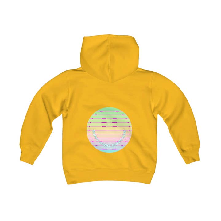 Happy Spirit Happy Life Youth Hoodie, Happy Mind Hoodie, Mental hälsa Hoodie, Smile Face Hoodie, Leende ansikte ungdom tröja, Y2K Hoodie för wholesale av Happy Life Stuff