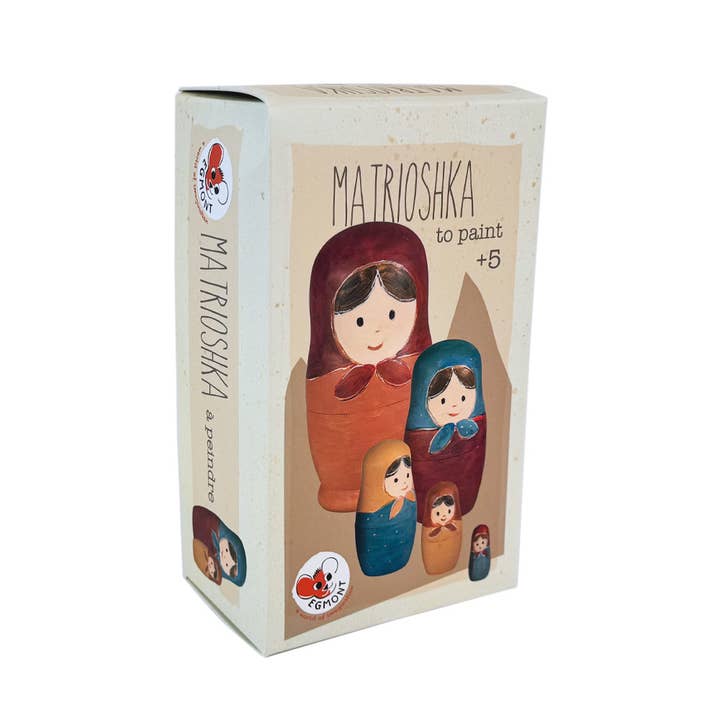 Egmont - Wholesale DIY Craft Kit - Kids - Paint Your Own Wooden Matrioshka1