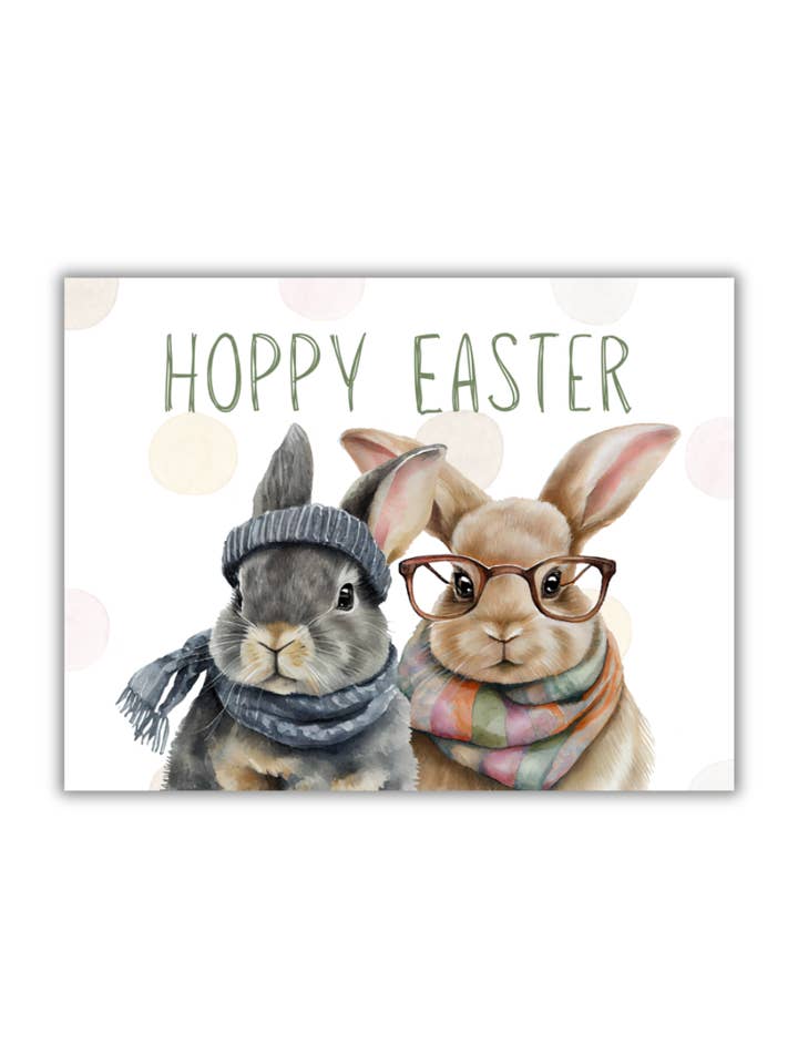 Hoppy Easter Notecards for wholesale by Be Amazing Paper Company
