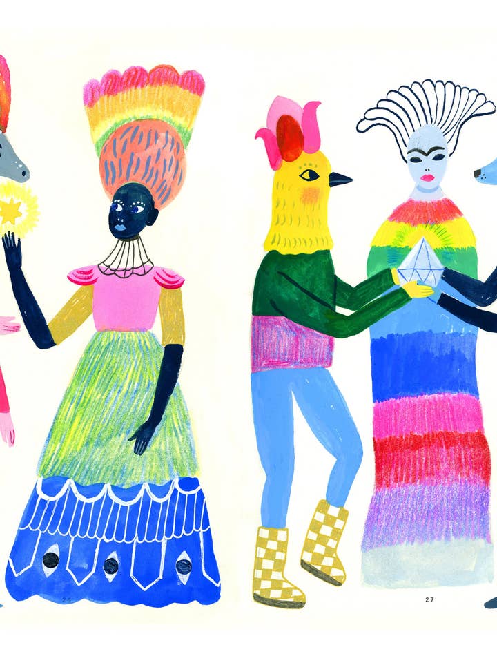 Art Print The Afterparty By Sarah Walsh Wall Art for wholesale by Tigersheep Friends