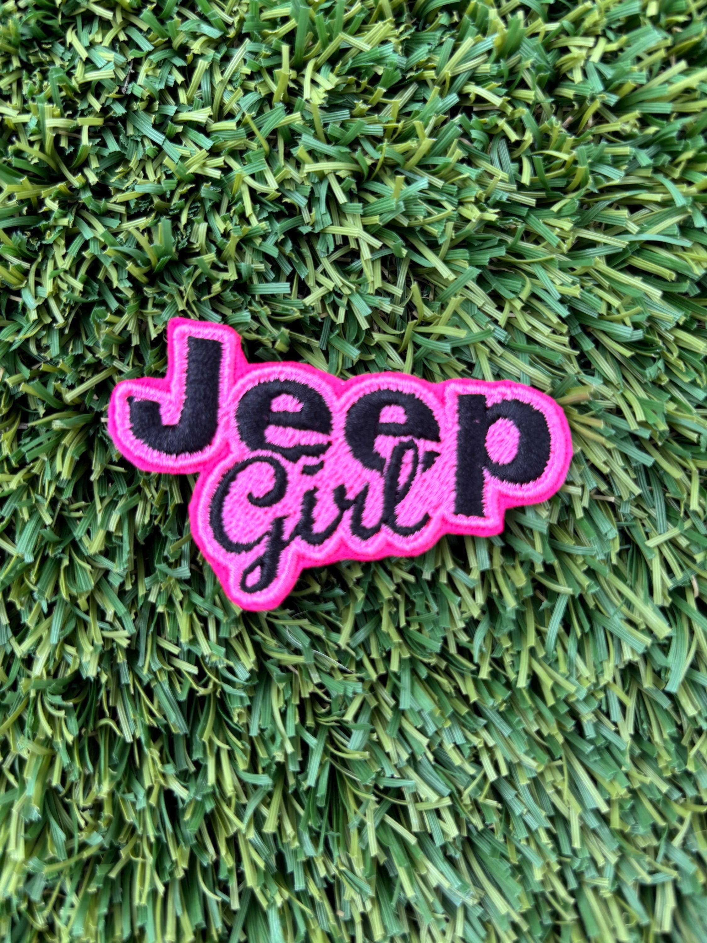 Eric Hill Designs, LLC – wholesale Patch – Trendy Jeep Girl Patch1