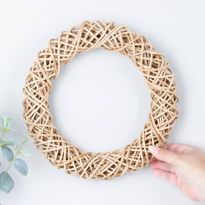 Factory Direct Craft - Wholesale Wreath - 12" Natural Willow Vine Wreath3