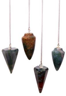 AWGifts Europe - Wholesale Spiritual Stone/Crystal - Magic Pendulum - Bloodstone0