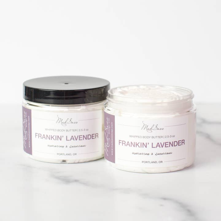 Frankin' Lavender - Beurre pour le corps pour la vente par Mad Sass Soap Co