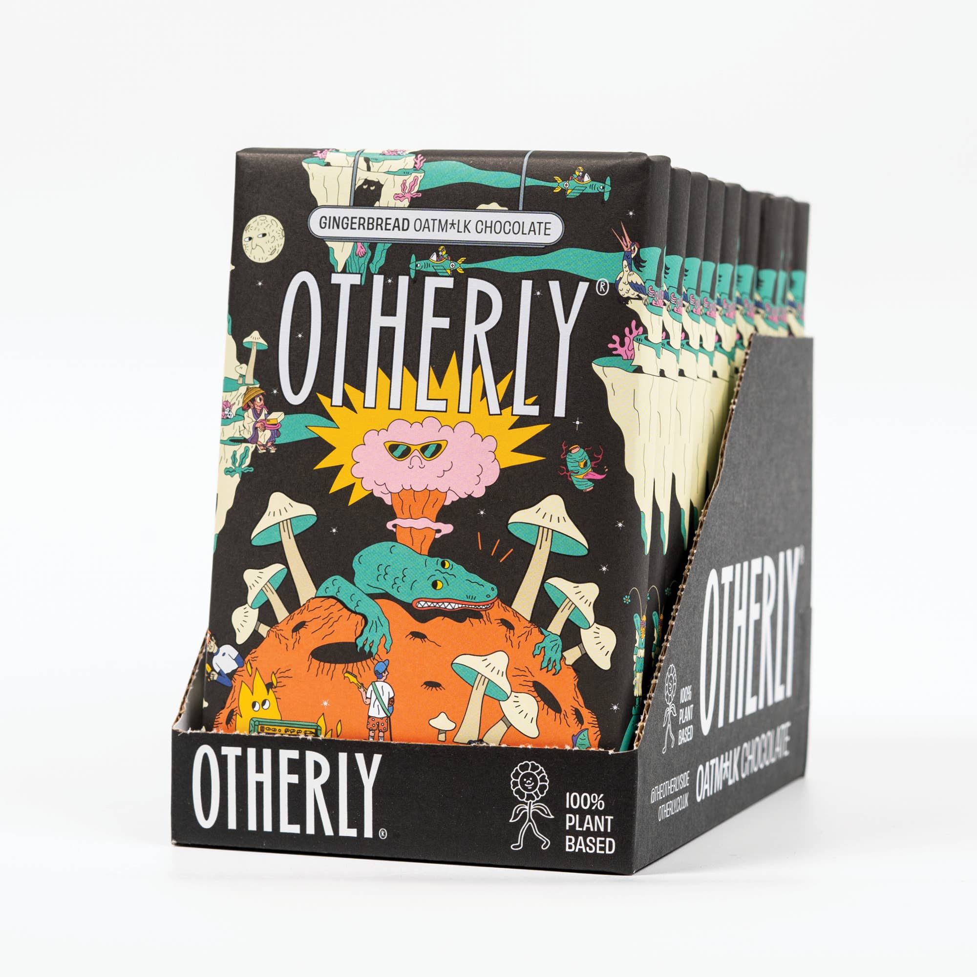 OTHERLY: OATM*LK CHOCOLATE [No duties when shipping to US!] - Wholesale Chocolate Bar - Gingerbread // 120G // Vegan // Creamy // OATM*LK CHOCOLATE1