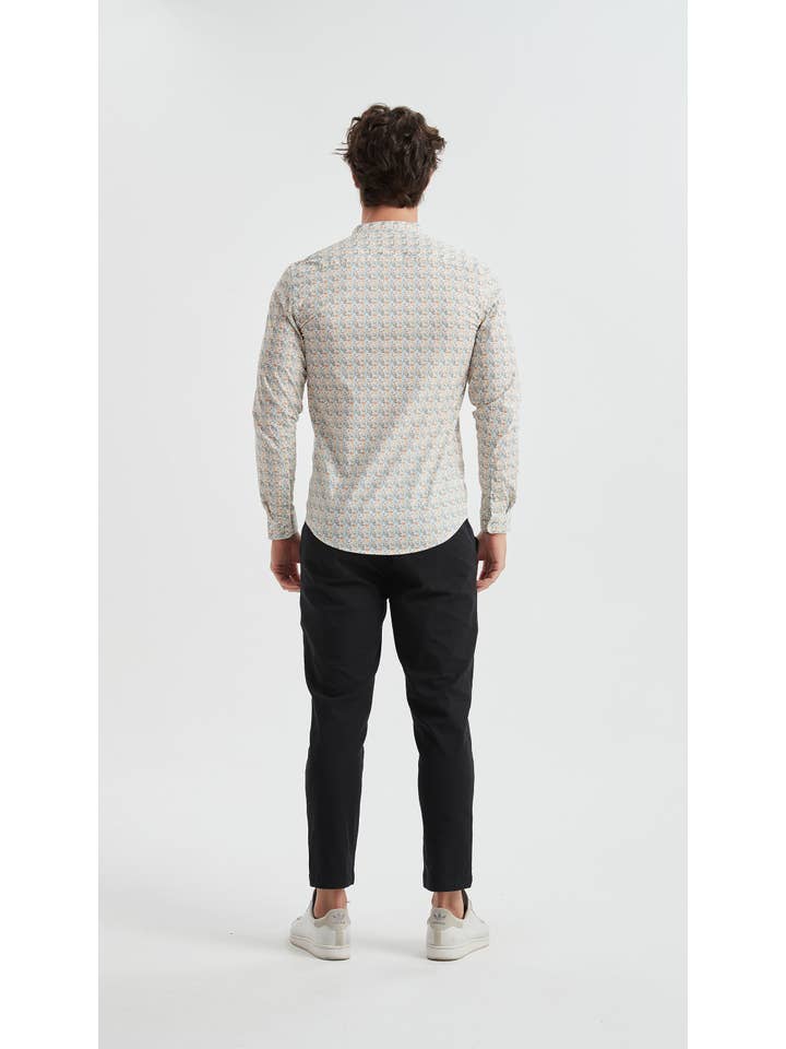 Yves Enzo - Wholesale Button Down Shirt - Men's - Digital prints shirt "PREMIUM" collection3