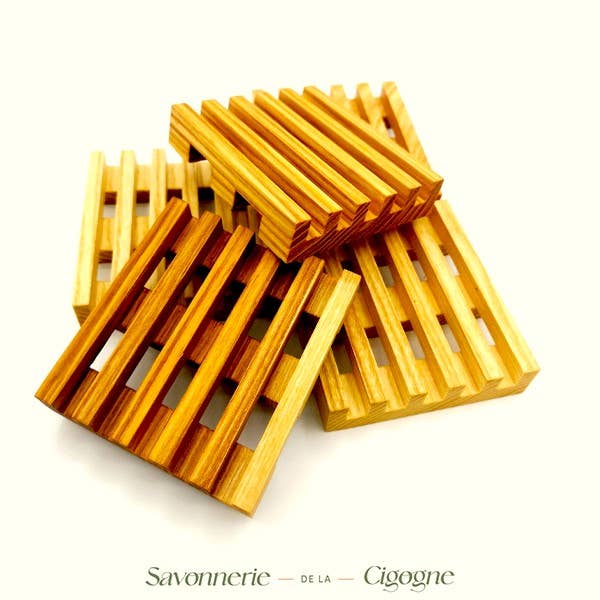Savonnerie de la Cigogne – Engroshandel Sæbeskål til bad – Sæbeskål i asketræ til Aleppo-sæbe4