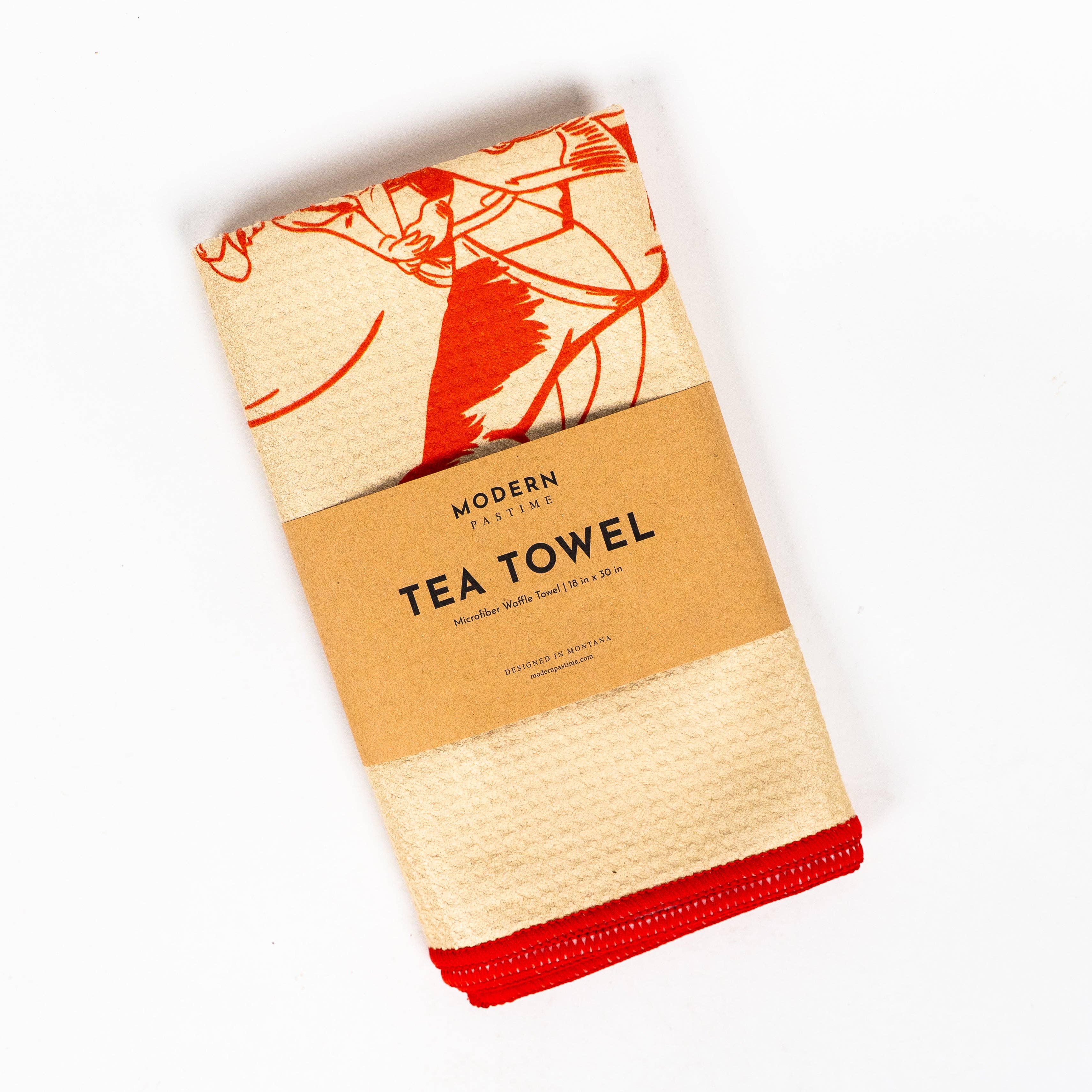 Modern Pastime - Wholesale Tea Towel - Howdy Tea Towel - Cream1
