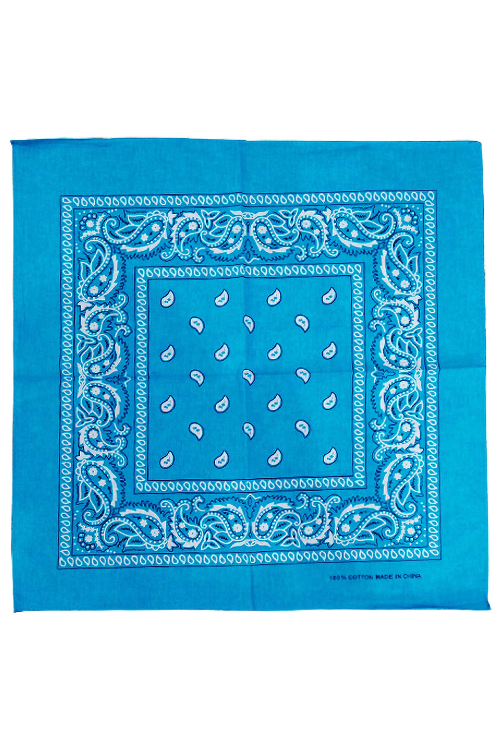 Cap Zone – Engroshandel Bandana - Dame – Klassisk firkantet bandana i bomuld med paisleyprint28