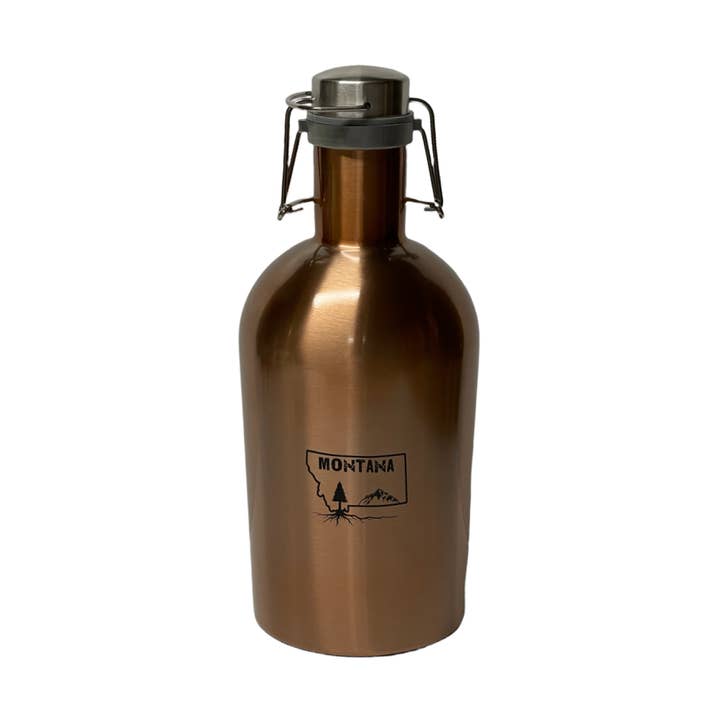 Growler with Montana Roots Logo - SV-43 for wholesale by Mixitology