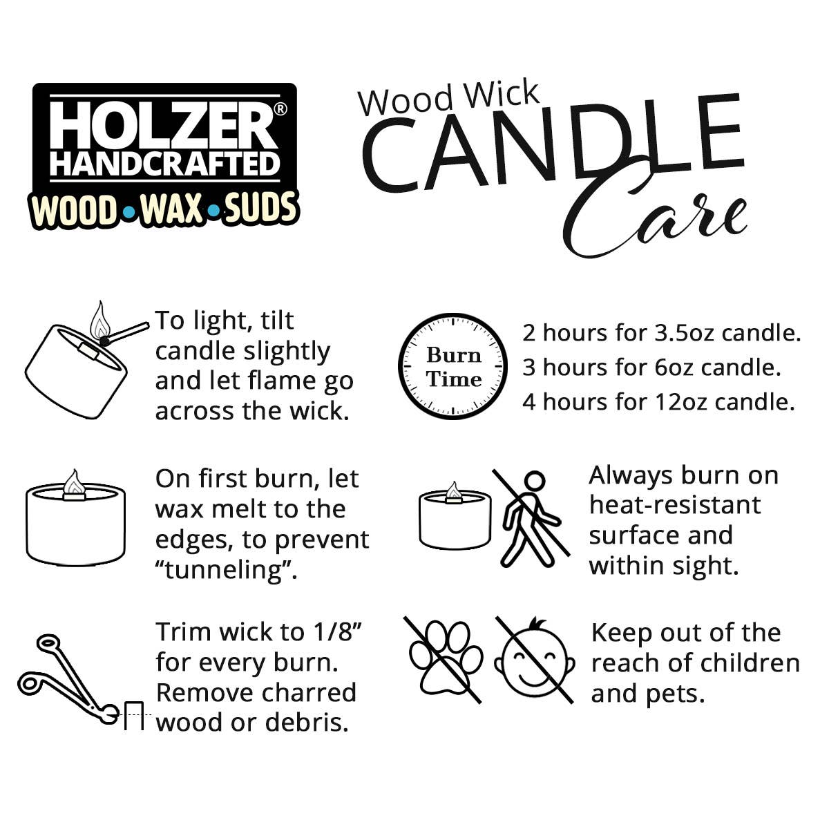 Holzer Handcrafted ® - Wholesale Jar/Filled Candle - Wood Wick Candle Lakeside Spa Retreat - Driftwood + Juniper + Vetiver Scented | Natural | Hand-poured Coconut Soy Wax | 6 oz Modern Black Tin with Lid | Handmade | Non-toxic Phthalate-free Luxury Fragrance12