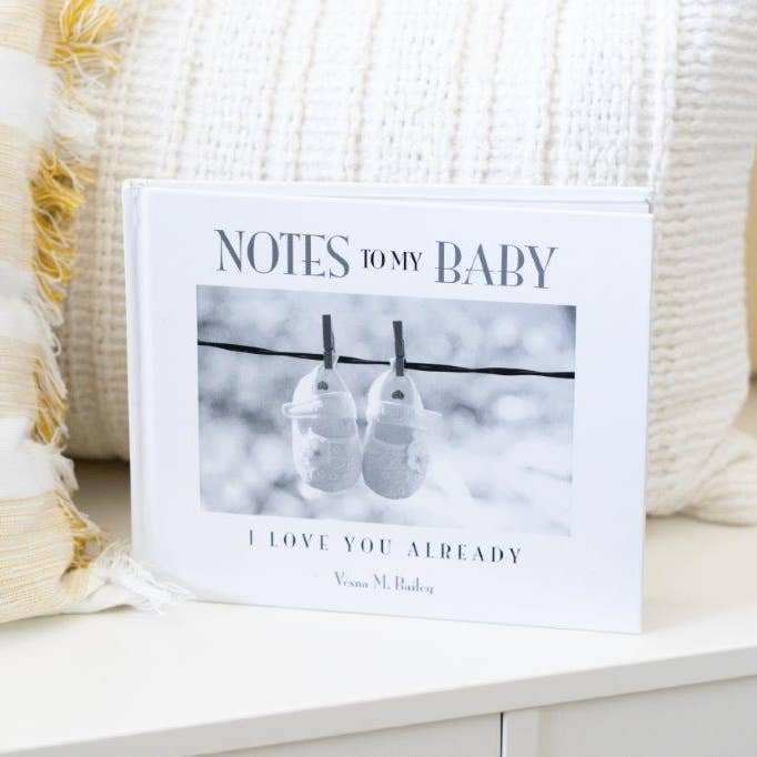 10409 - hardcover book (NOTES TO MY BABY) by Vesna Bailey for wholesale by Devanie At Home (Formerly Adams & Co.)