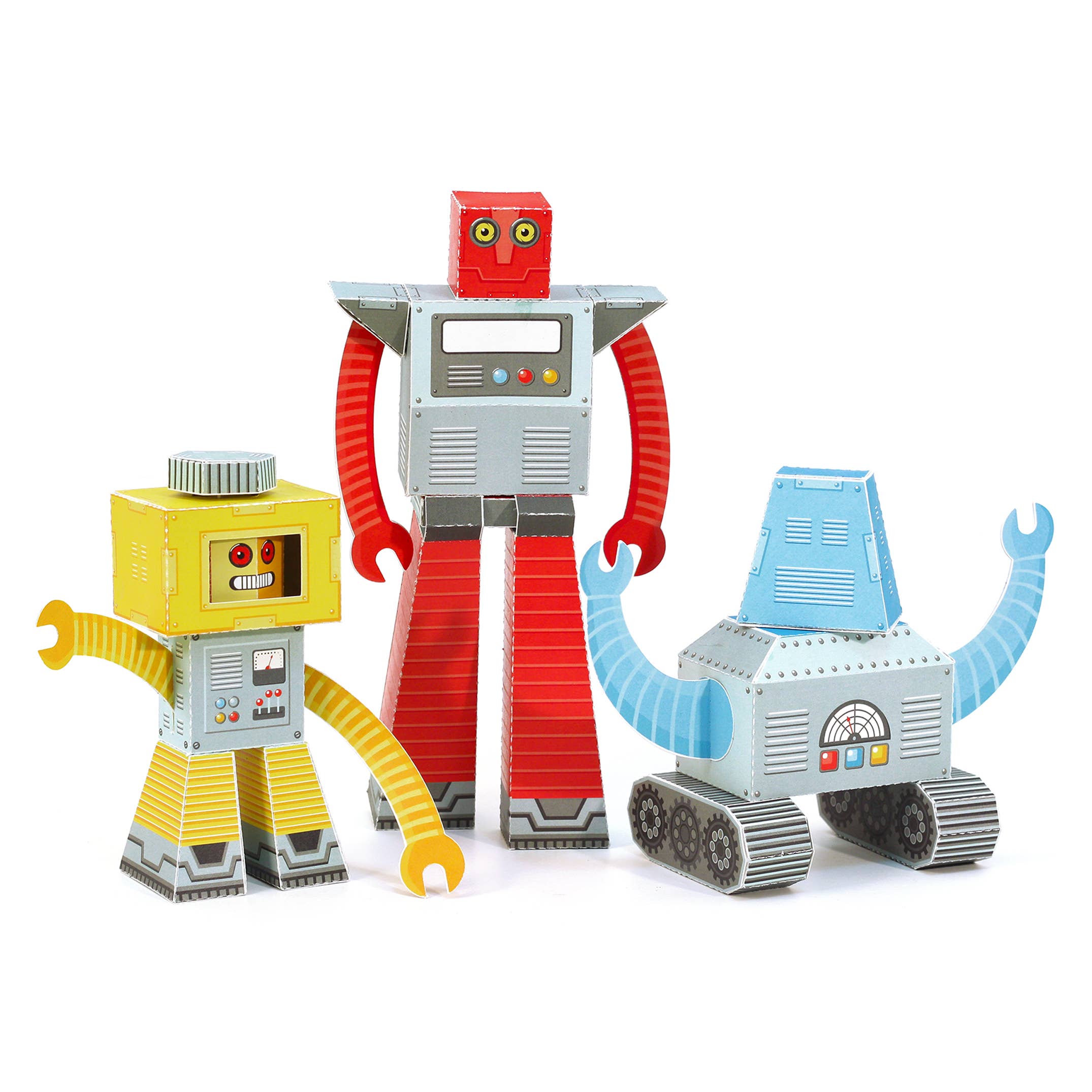 pukaca - Vendita all'ingrosso Set di giocattoli - Bambini - Robot da costruire in carta3
