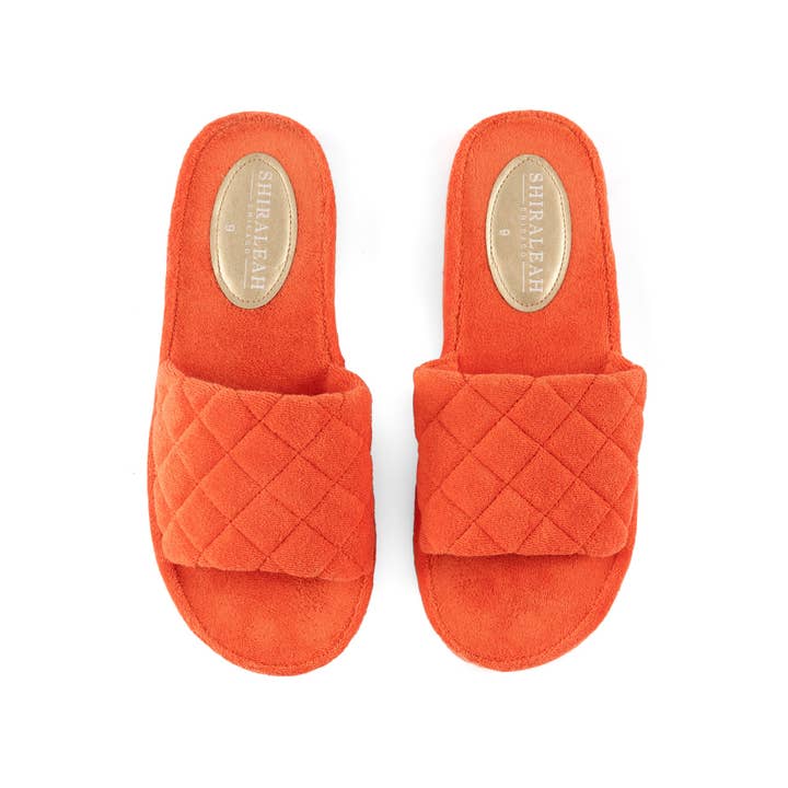 ASST/6 SOL POOL SLIDES, ORANGE for wholesale by Shiraleah