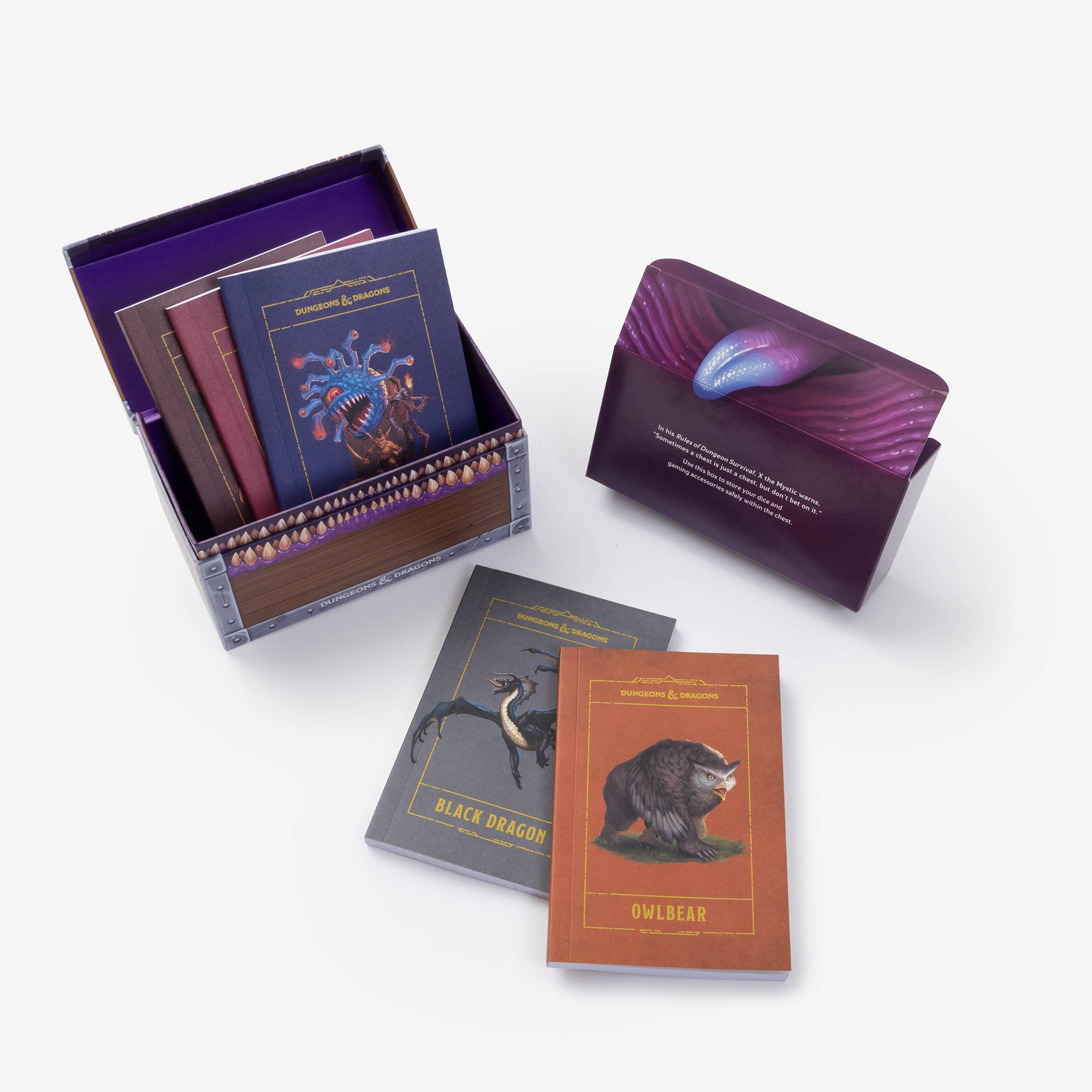 Penguin Random House LLC - Wholesale Notebook - Mimic Treasure Chest Notebook Set (Dungeons & Dragons)1