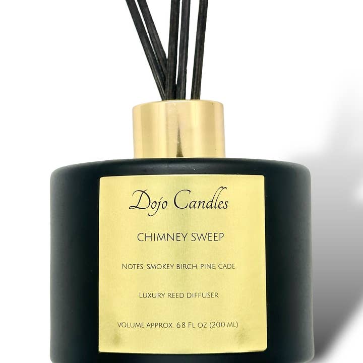 Chimney Sweep (Feu De Bois Dupe) Luxury Reed Diffuser. for wholesale by DOJO