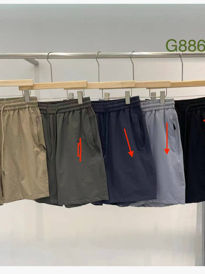 Sports Shorts - Black for wholesale by Hipland