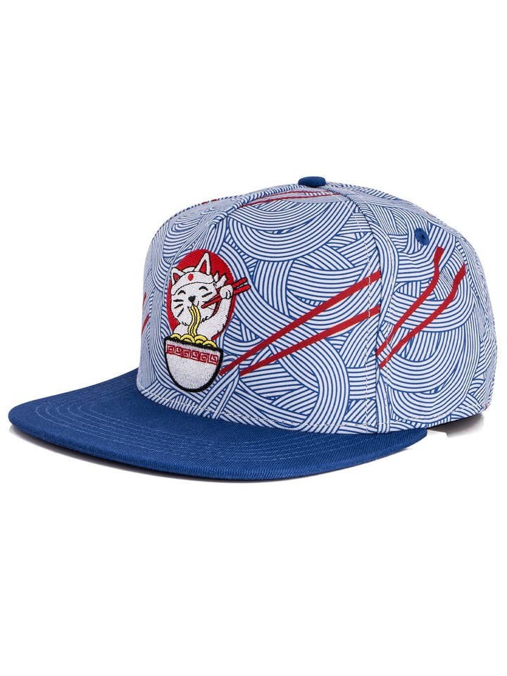Ramen Noodle Snapback Kasket for engroshandel hos Blackskies