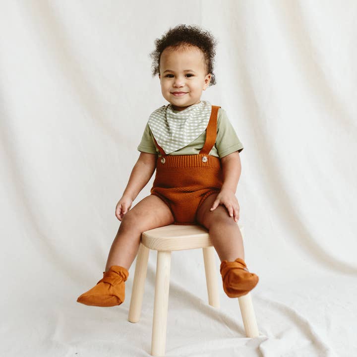 goumikids – Engroshandel Undertøj/bleovertræk - Baby – Bomuld Strik Seler Bloomers - Sienna