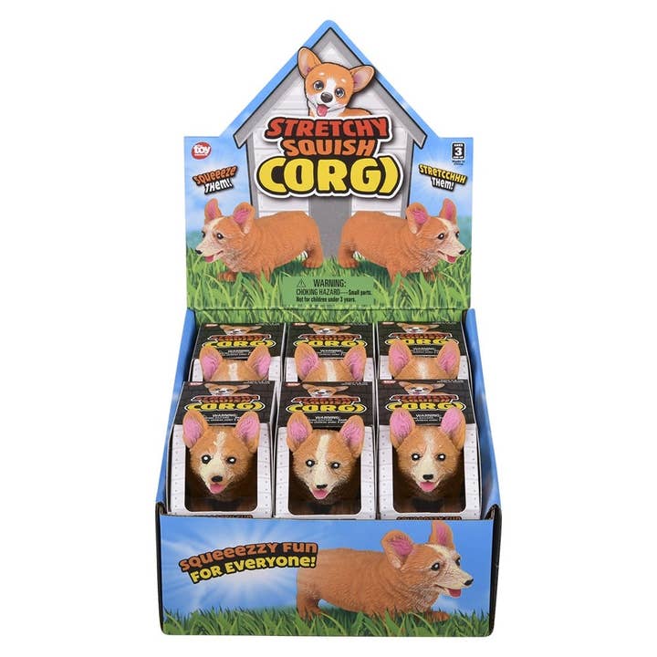 La Luna Bella - Toys - Vendita all'ingrosso Giocattolo squishy - Bambini e neonati - Giocattoli elastici e morbidi CORGI LLB da 4"6