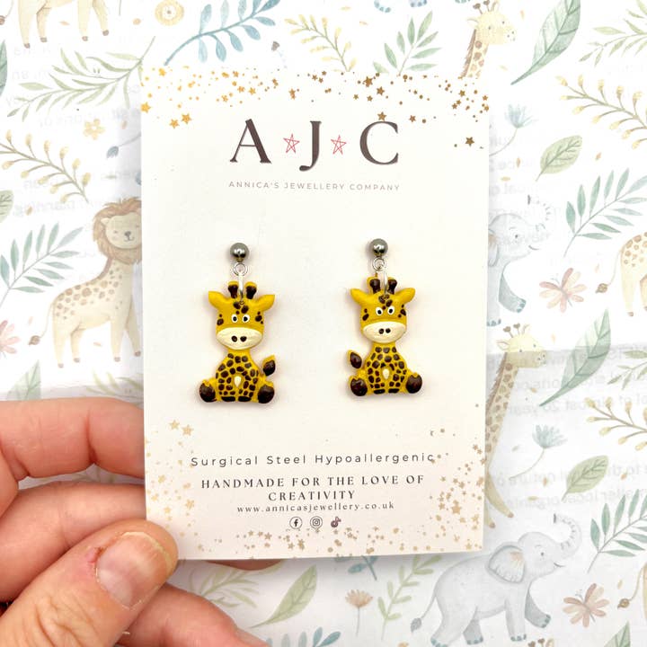 Giraffe Dangle for wholesale by Annica’s Jewellery Co