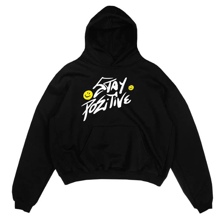 Felpa Stay Positive per la vendita all'ingrosso da parte di Goodsinners