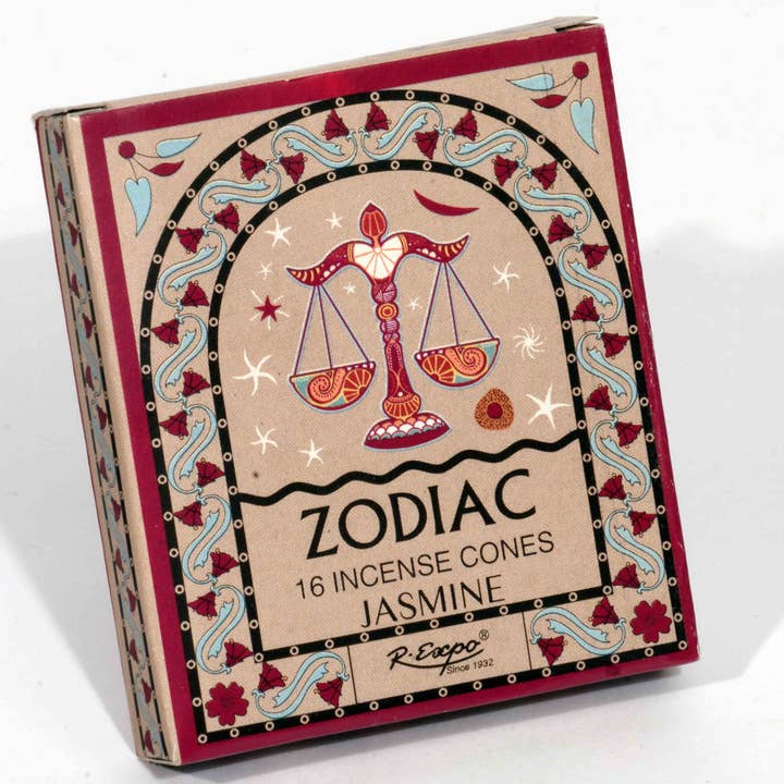 R. Expo/Song of India - Wholesale Incense - Zodiac Incense Cones- Libra