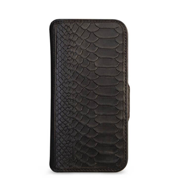Kobra Wallet iPhone 14 Pro leather case for wholesale by Vaja
