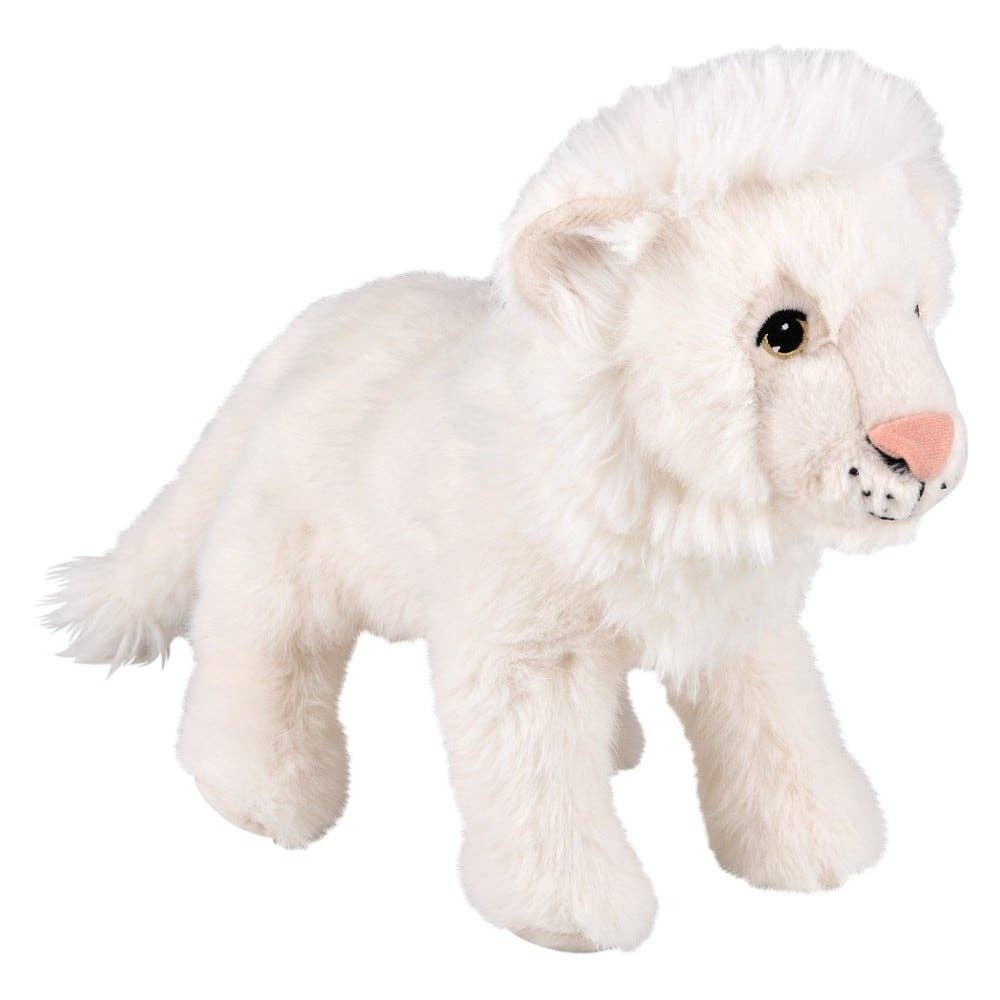 La Luna Bella - Toys - Wholesale Stuffed/Plush Toy - Kids & Baby - 11" Animal Den White Lion - LLB Toys0