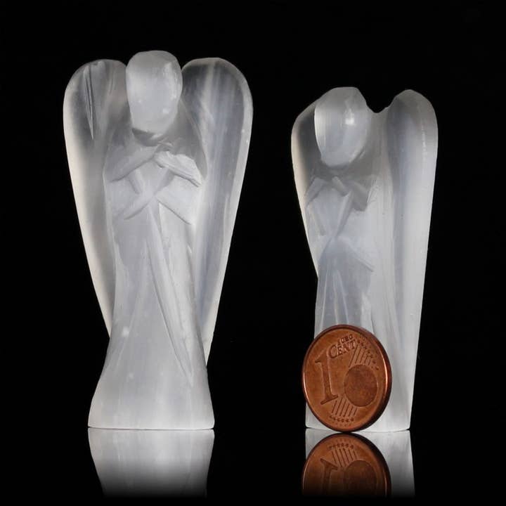 UniArt - Wholesale Ornament - Moonstone or selenite Intuition Angel, represe...3