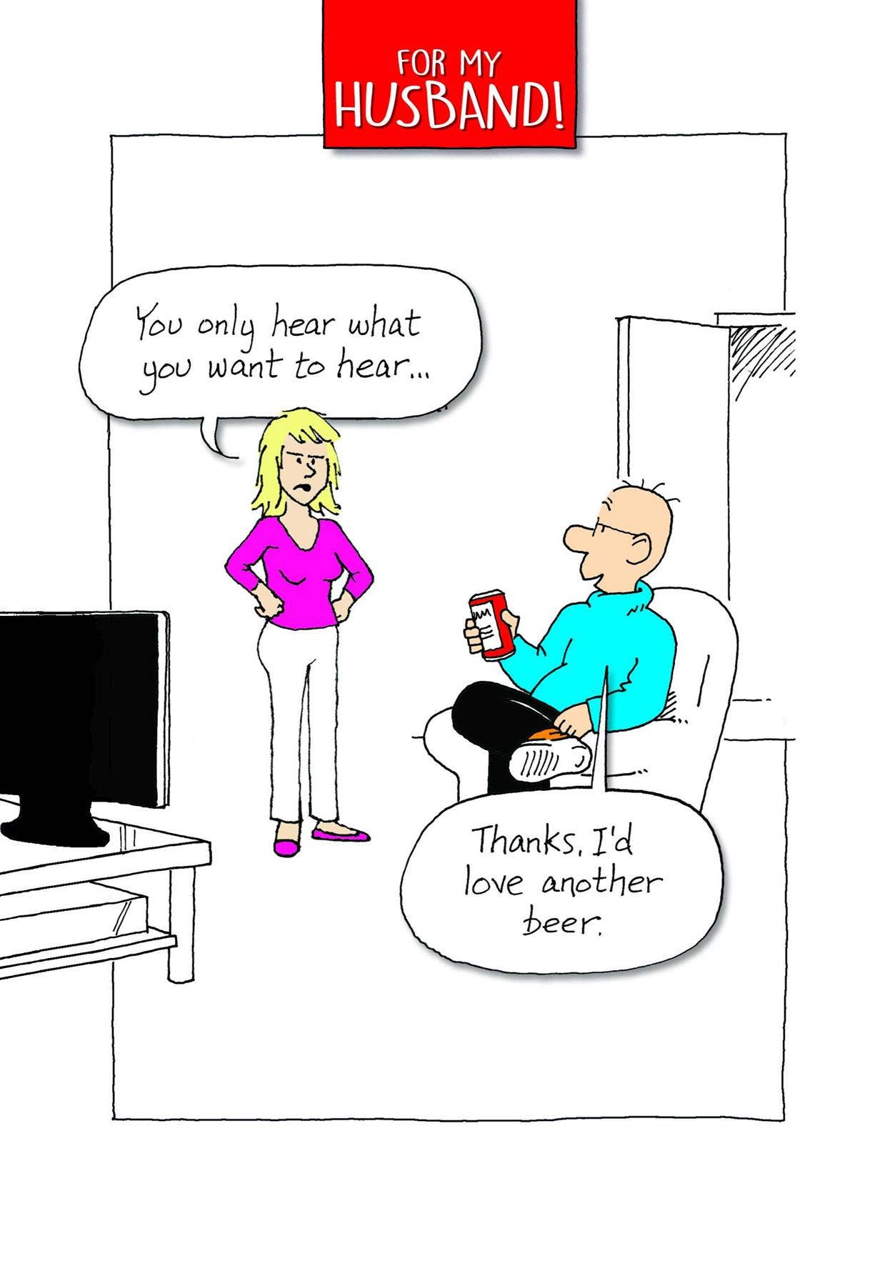 EMOTIONAL RESCUE - Wholesale Everyday Greeting Card - Beer Birthday Card Male0