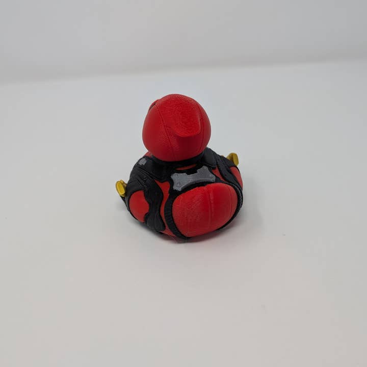 Giant Turtle Creations – Estatueta decorativa por atacado – Patos Deadpool e Wolverine9