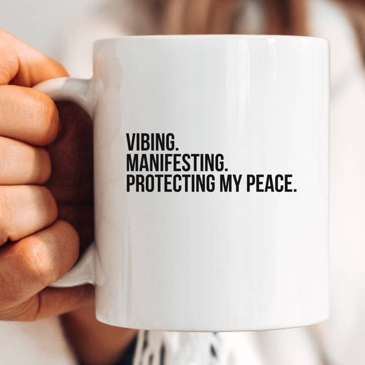 Badd Boss - Wholesale Coffee Mug - Vibing & Manifesting Mug0