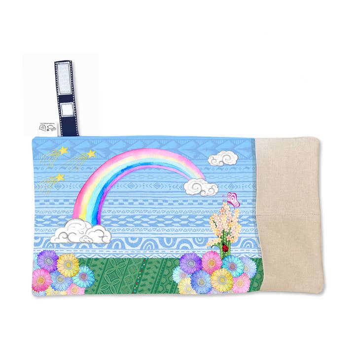 Tapis de jeu jouet de voyage Tiny Worlds™ - Rainbow pour la vente par Mouse Loves Pig