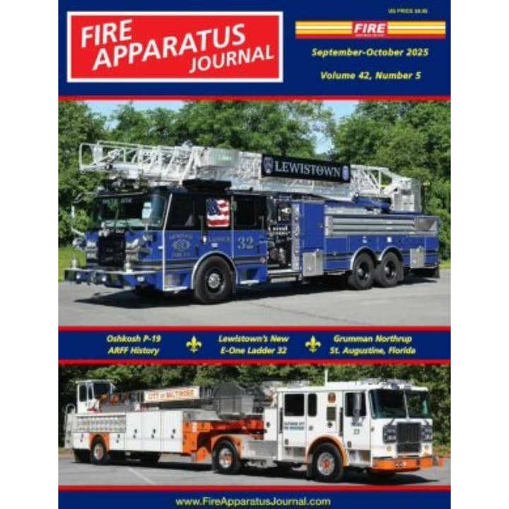 Fire Apparatus Journal - Volume 42, Number 5 for wholesale by Vintage Media Inc.