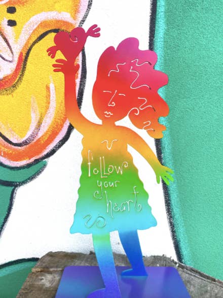 Follow Your Heart for wholesale by Garden Deva Sculpture Co.