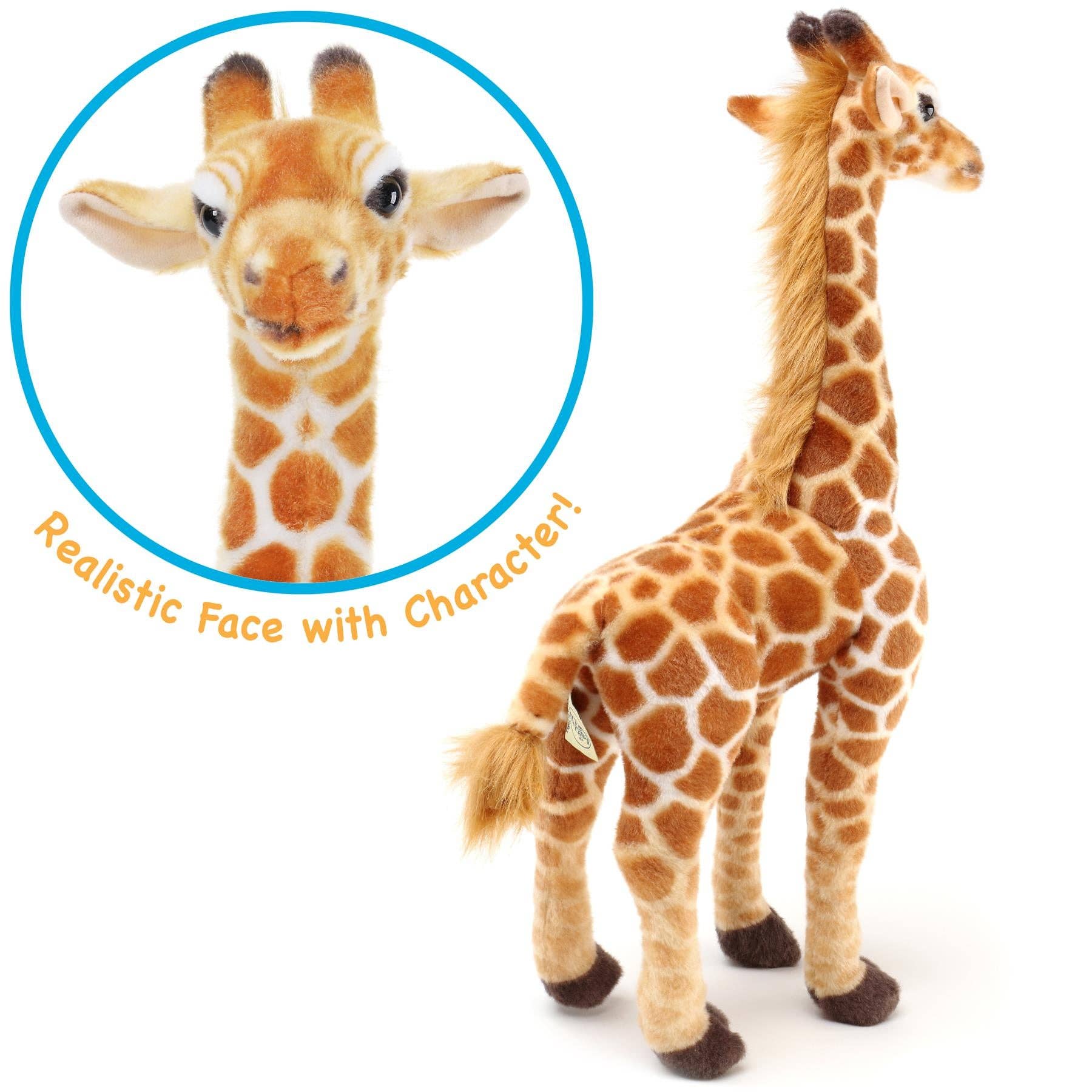 VIAHART Toy Co. - Vente Peluche – enfant et bébé - Jocelyn la girafe | Peluche doudou de 56 cm3