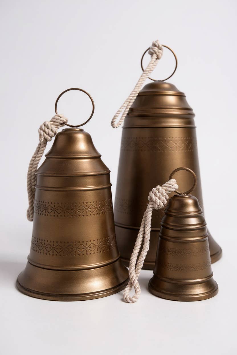 Made Market Co. - Venta al por mayor Decoración navideña - Campana Grande4