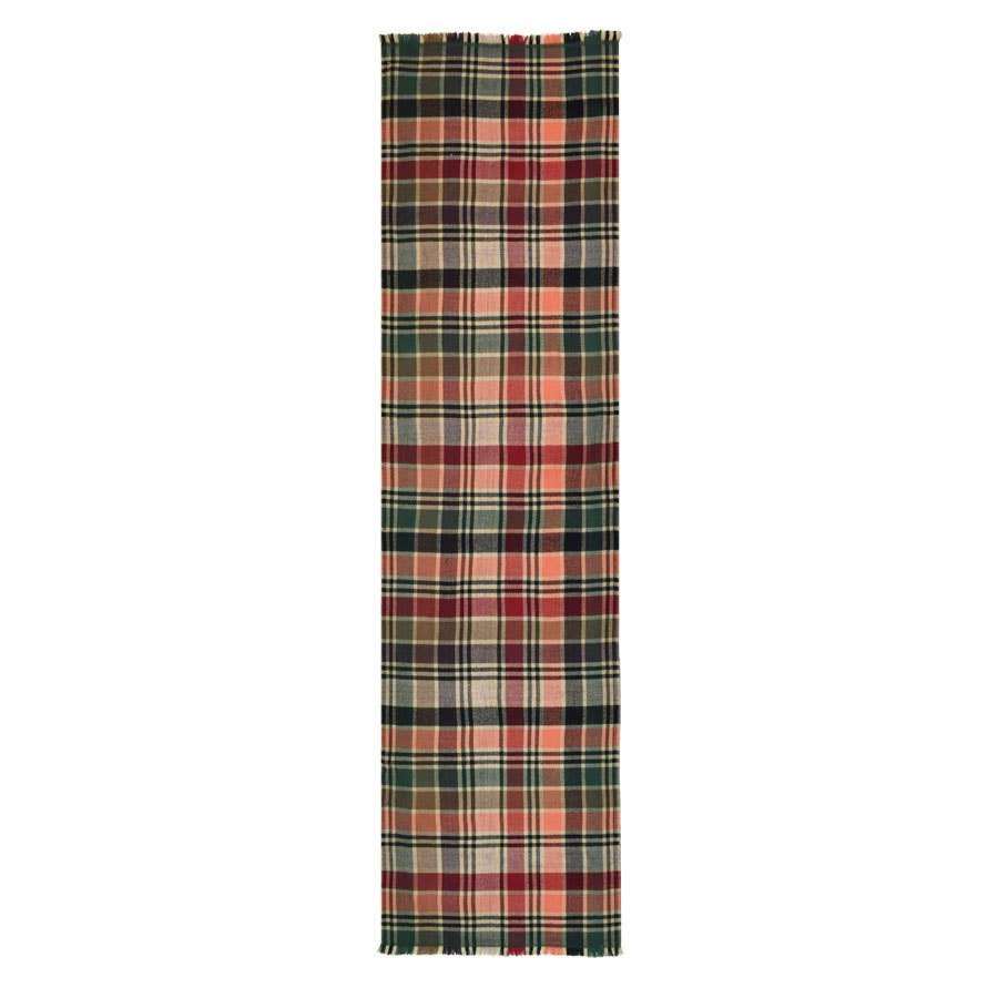 Dupatta Designs - Wholesale Scarf - Women's - Oakleigh Narrow Plaid Scarf 10PK5