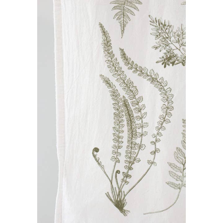 Highland Ridge | Handmade Home Decor - Wholesale Tea Towel - Fern Fronds Tea Towel6