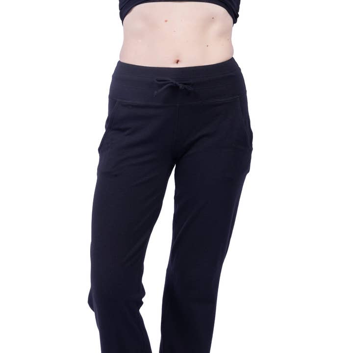 Pantaloni a Gamba Larga con Tasche in Cotone Organico Taylor per la vendita all'ingrosso da parte di Lezat