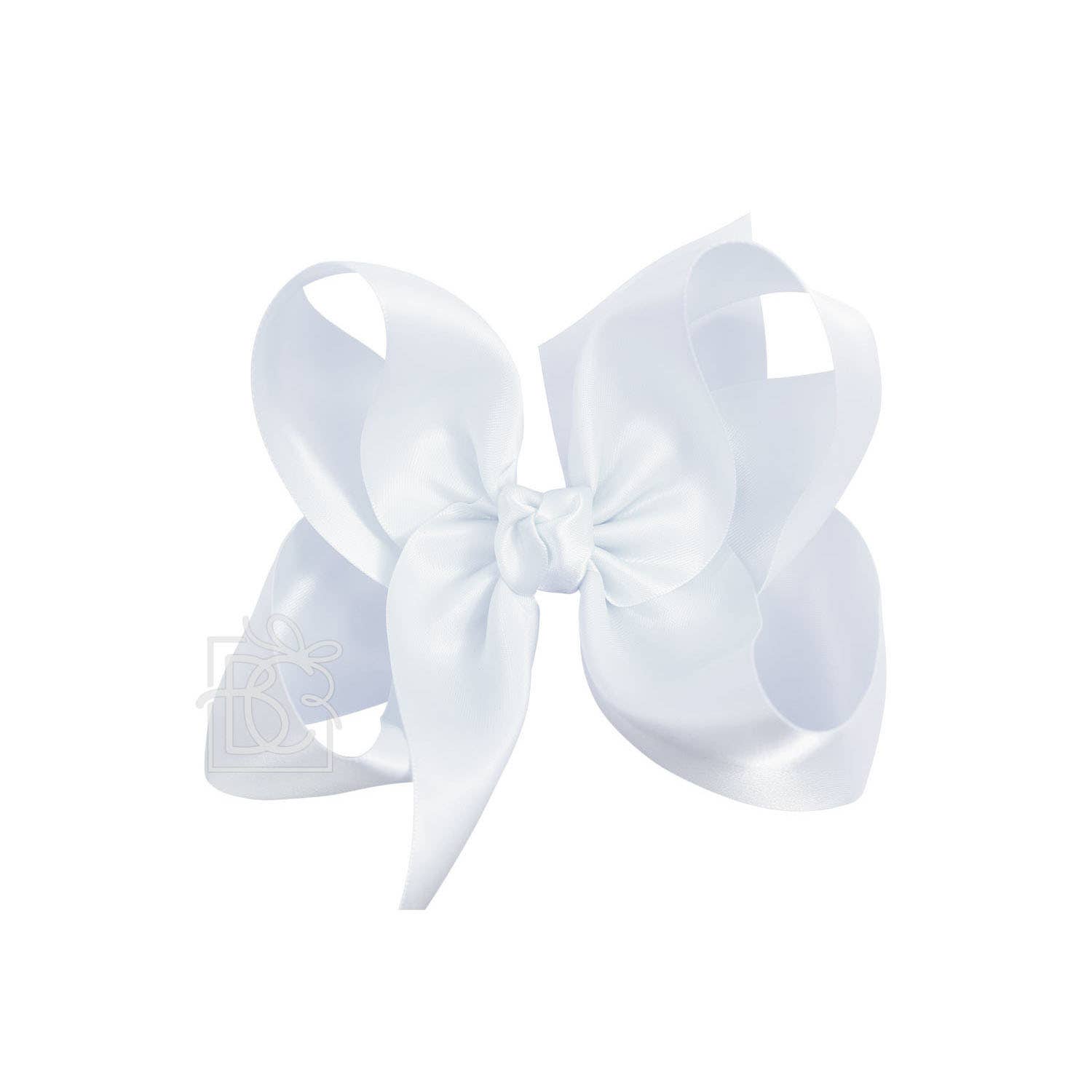 Beyond Creations, LLC - Wholesale Hair Bow - Kids - SATIN BOW ON CLIP50