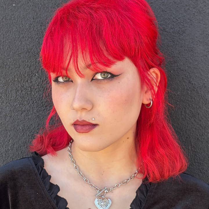 Classic Hardware - Wholesale Locket Necklace - Heart Locket Toggle Chain Necklace 2