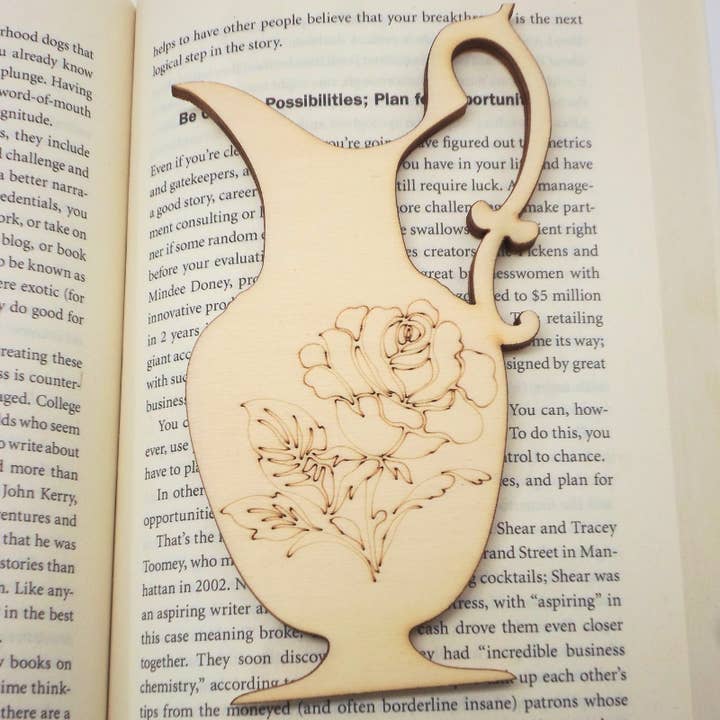 Atiladecor, Artesanato Lda - Wholesale Craft Supplies - Water Jug With Rose Gr. 15X8Cm U.V. 5Pcs